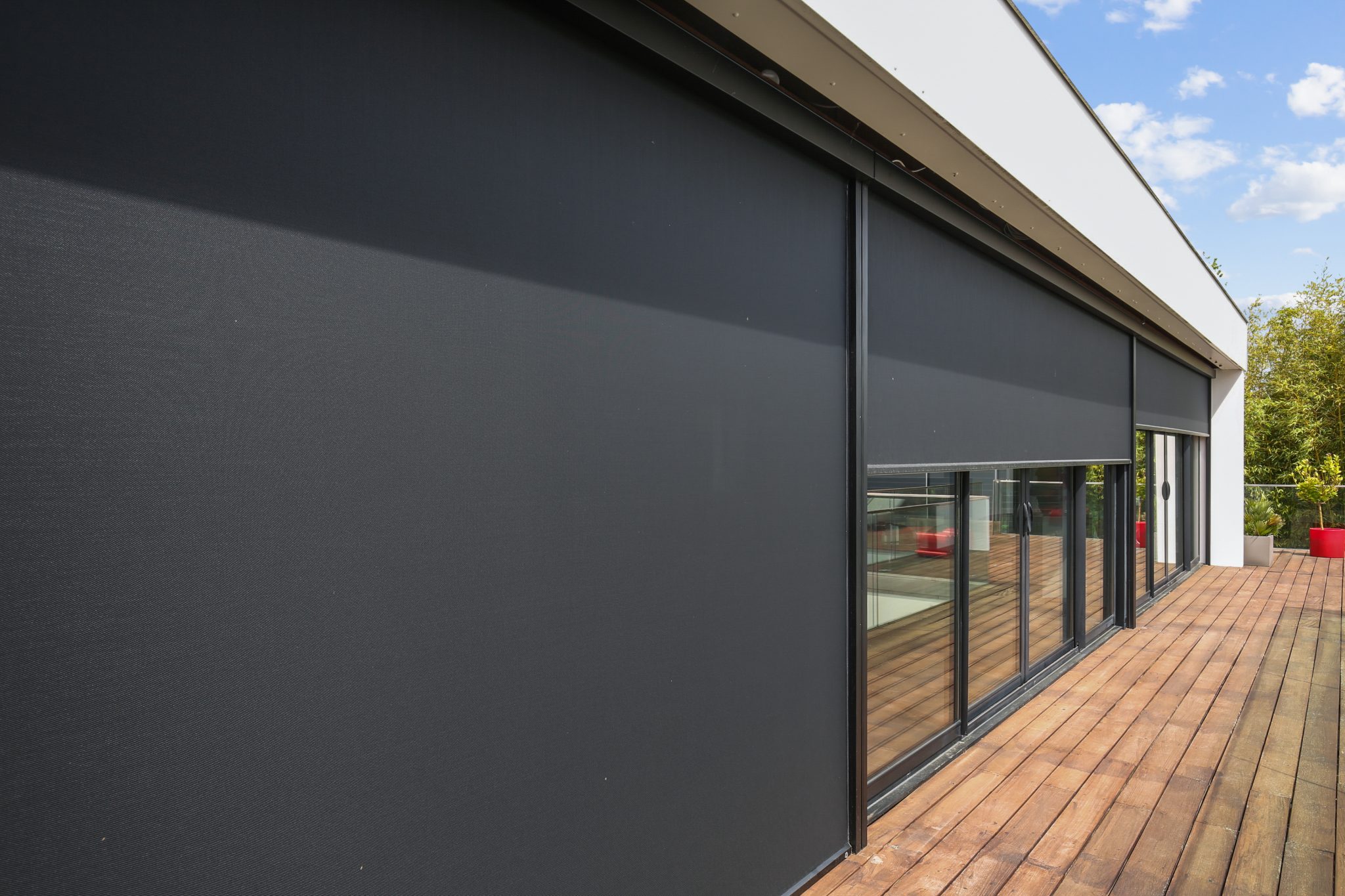 Zipscreens zonwering