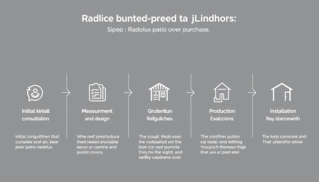 Aankoopproces terrasoverkapping Radolux Limburg