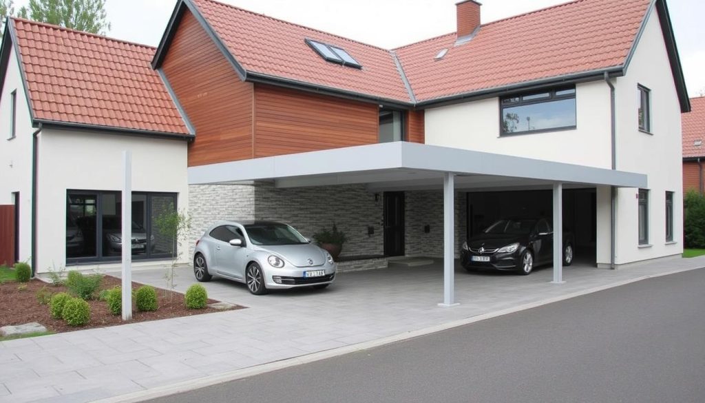 Moderne woning in Genk met perfect geïntegreerde carport