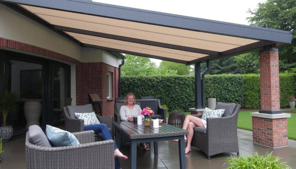 Tevreden klant met Radolux terrasoverkapping in Limburg