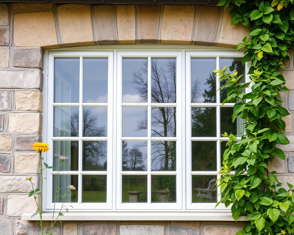 Duurzame PVC ramen met dubbele beglazing