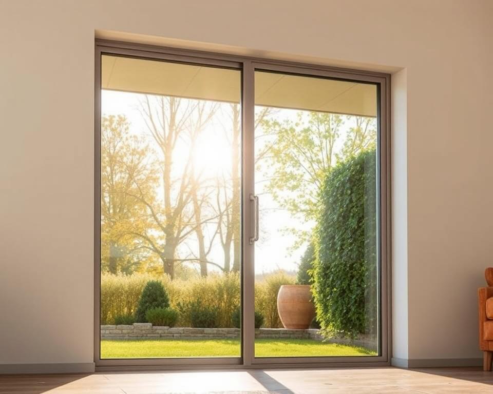 Glazen schuifwand voor buiten in regio Geel