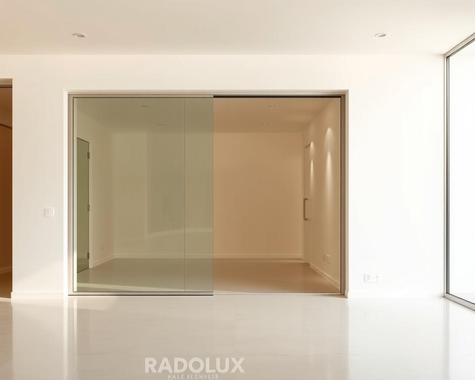 glazen schuifwand inclusief montage