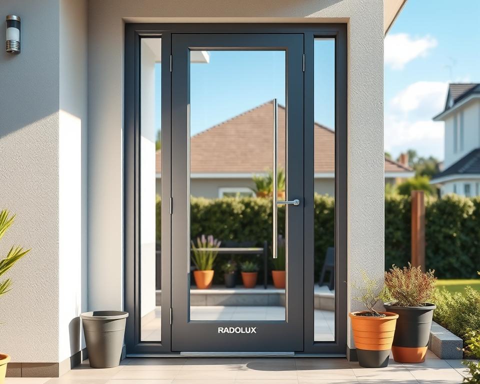 Prijs aluminium voordeur met glas Houthalen Helchteren en Oudsbergen