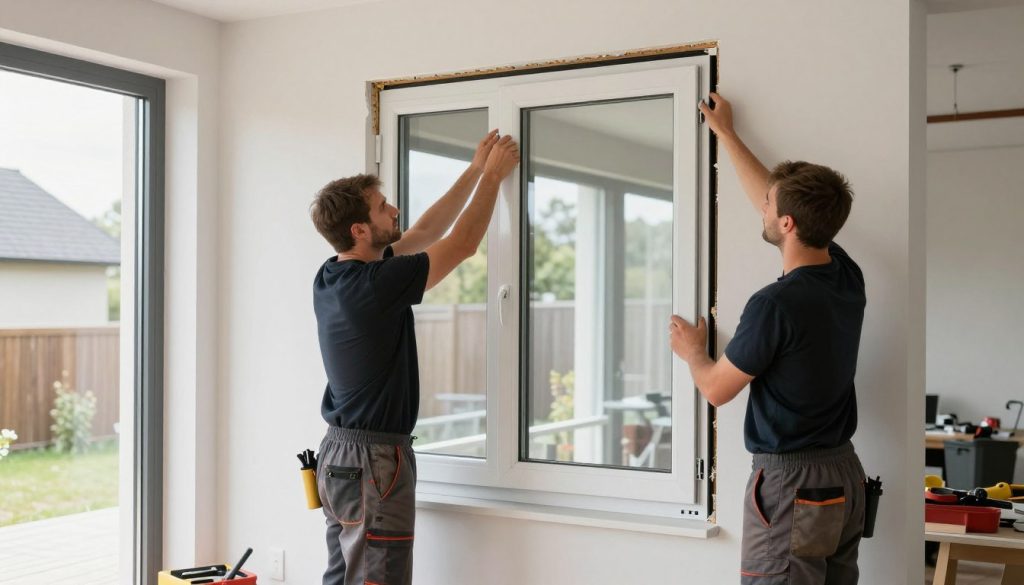 Professionele installatie van aluminium ramen in een woning in Limburg