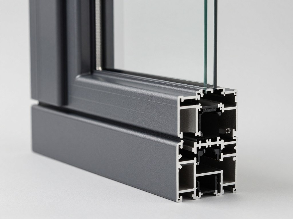 Aluplast aluminium profiel buitenzijde bescherming