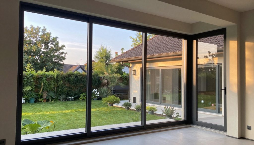 Prachtig geïnstalleerd hefschuifraam Radolux tevreden resultaat