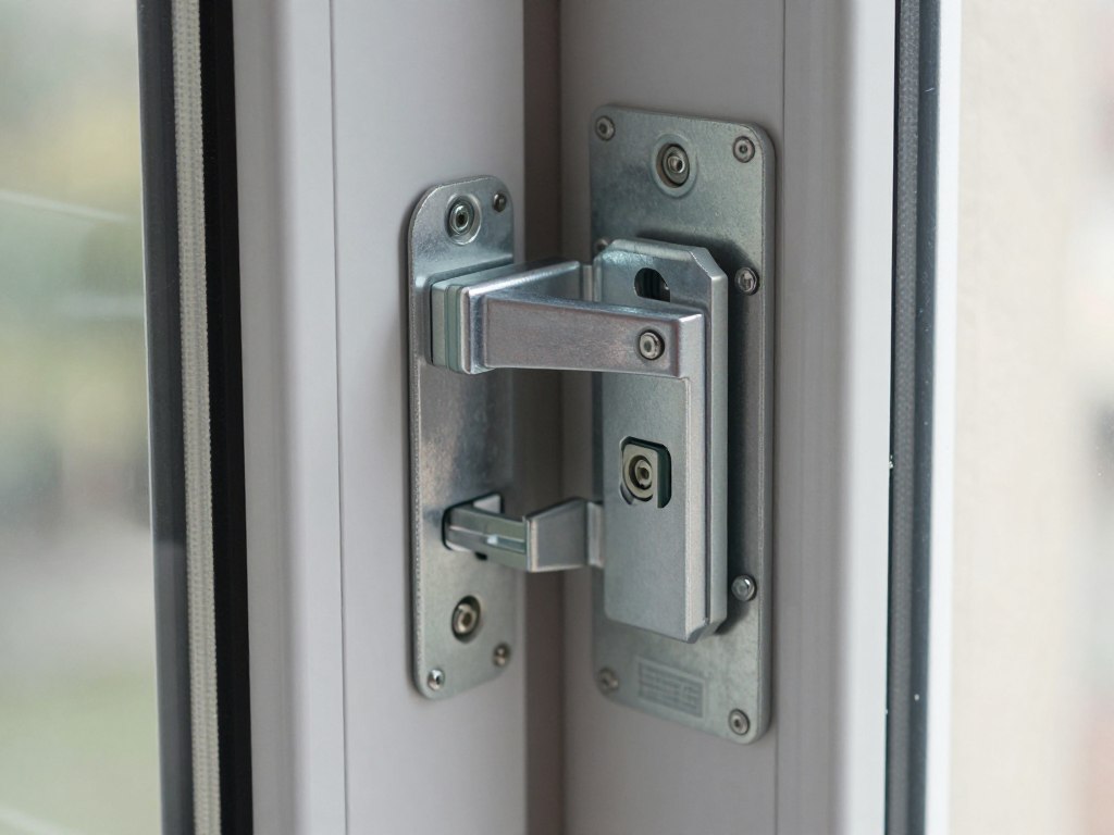 Veiligheidsbeslag hefschuifraam meerpuntssluiting