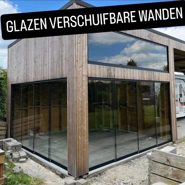 Overkapping glaswand prijs