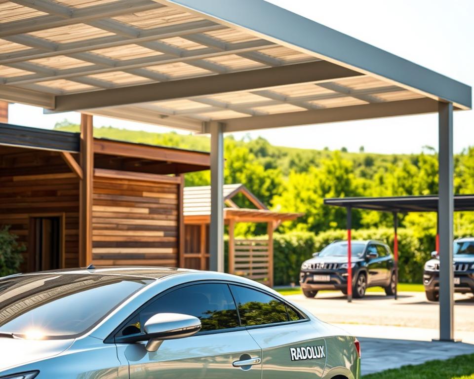 aluminium carport vergelijking met hout en staal